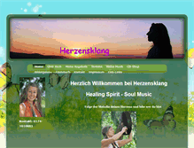 Tablet Screenshot of herzensklang.com